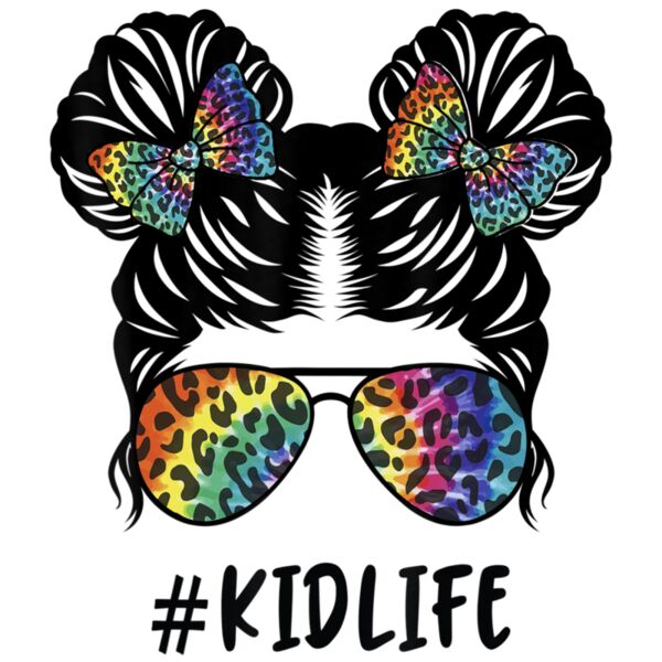Kid Life Messy Bun Leopard Tie Dye2 Thumbnail
