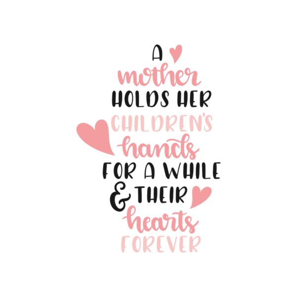 A mother holds her childrens hand Thumbnail