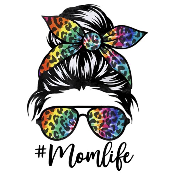 Tie Dye Leopard Messy Bun Momlife 2 Thumbnail