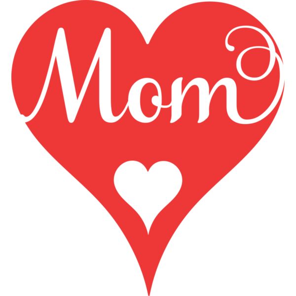 Mom Heart Design Thumbnail