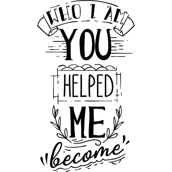 who i am you helped me become Thumbnail