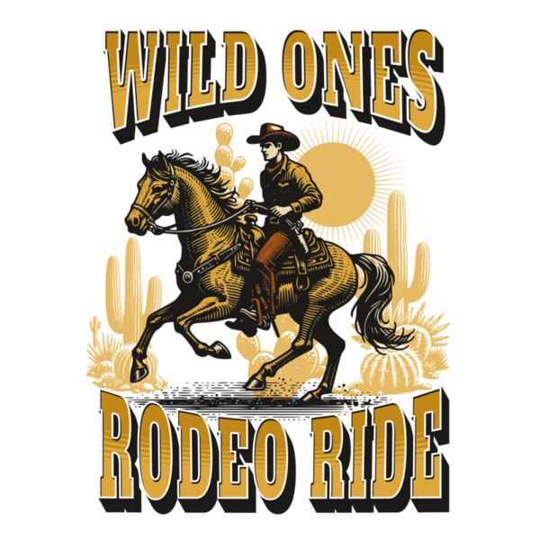 Western Cowboy   Wild Ones Rodeo Ride Thumbnail
