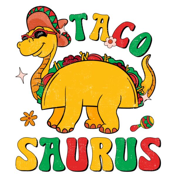 4  Cinco De Mayo Mexican Tacosaurus Taco Dinosaur Funny Dino Thumbnail