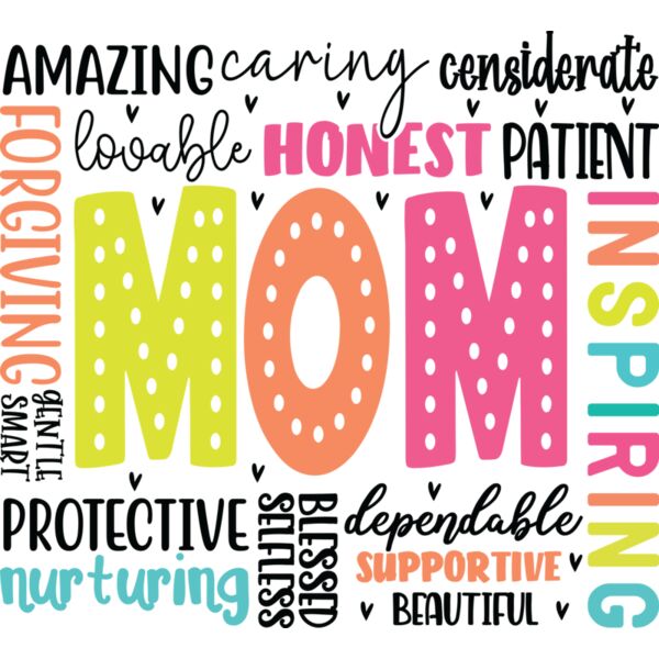 123  She is Mom PNG  Retro Blessed Mom Mother s Day Thumbnail
