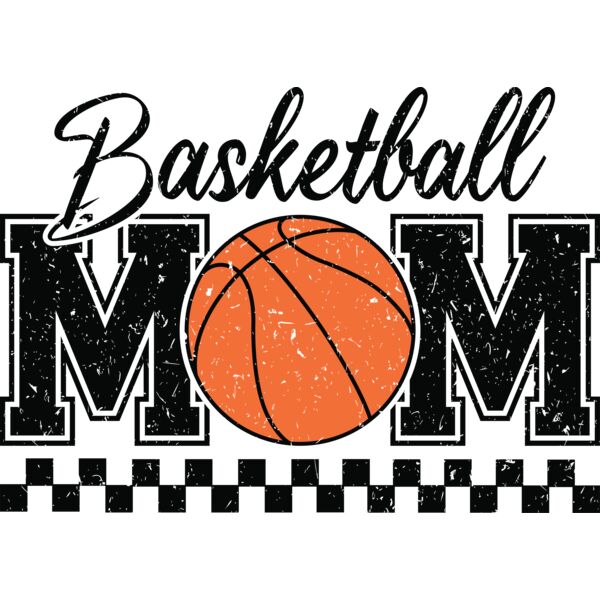 BasketballMamaCheckered Retro Thumbnail