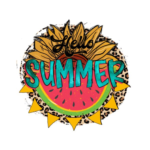 HelloSummerSunflowerAndWatermelon Thumbnail