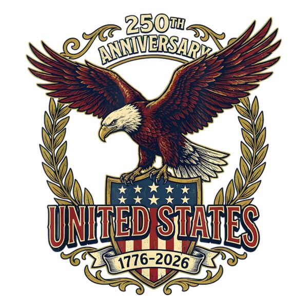 250 Anniversary USA 250th US Flag Patriotic 4th of July T Shirt Thumbnail
