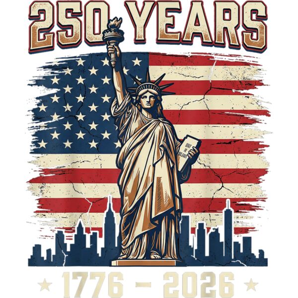 250 Years America Anniversary 250th Independence Day Freedom T Shirt Thumbnail