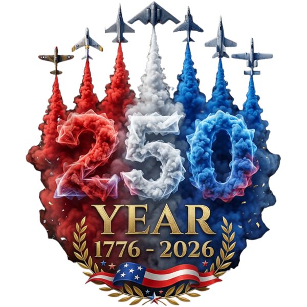 250 Years American 250th USA Patriotic 4th of July T Shirt Thumbnail