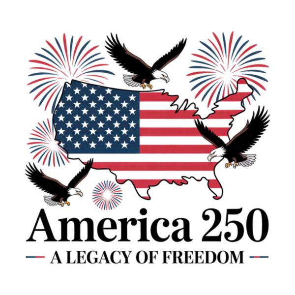 250 Year American Anniversary America 250 Usa 250th Birthday Pullover Hoodie Thumbnail