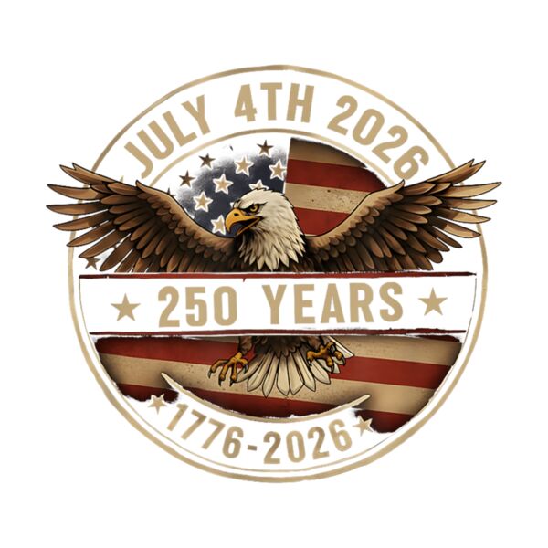250 Years American 250th Anniversary US USA Flag 4th of July T Shirt  4  Thumbnail