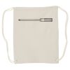 Canvas Drawstring Backpack Thumbnail
