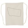 Canvas Drawstring Backpack Thumbnail