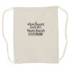 Canvas Drawstring Backpack Thumbnail