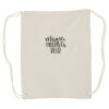 Canvas Drawstring Backpack Thumbnail