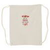 Canvas Drawstring Backpack Thumbnail