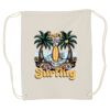 Canvas Drawstring Backpack Thumbnail
