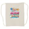 Canvas Drawstring Backpack Thumbnail