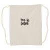 Canvas Drawstring Backpack Thumbnail