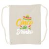 Canvas Drawstring Backpack Thumbnail