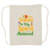 Canvas Drawstring Backpack Thumbnail
