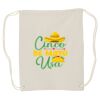 Canvas Drawstring Backpack Thumbnail
