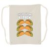 Canvas Drawstring Backpack Thumbnail