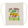 Canvas Drawstring Backpack Thumbnail