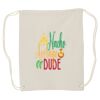 Canvas Drawstring Backpack Thumbnail