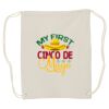 Canvas Drawstring Backpack Thumbnail