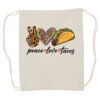 Canvas Drawstring Backpack Thumbnail