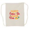 Canvas Drawstring Backpack Thumbnail