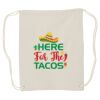 Canvas Drawstring Backpack Thumbnail