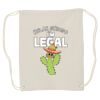 Canvas Drawstring Backpack Thumbnail