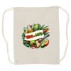 Canvas Drawstring Backpack Thumbnail