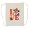 Canvas Drawstring Backpack Thumbnail