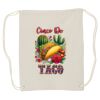 Canvas Drawstring Backpack Thumbnail