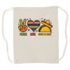 Canvas Drawstring Backpack Thumbnail