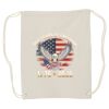 Canvas Drawstring Backpack Thumbnail