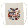 Canvas Drawstring Backpack Thumbnail