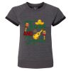 Women's Sweetheart French Terry Pullover Thumbnail